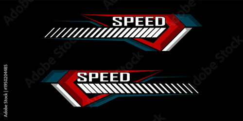 Sports background, speed racing graphic vector illustration