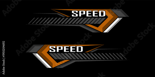 Sports background, speed racing graphic vector illustration