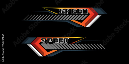 Sports background, speed racing graphic vector illustration