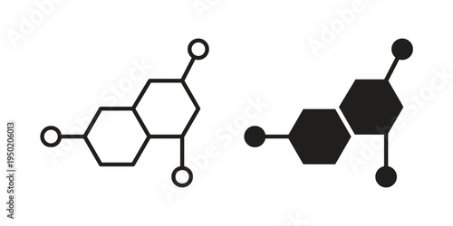 Hormones icon symbol vector elements for infographic web. EPS10