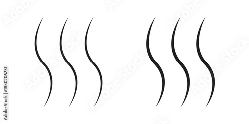 Hot icon symbol vector elements for infographic web. EPS10