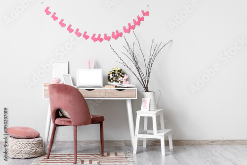 Interior of office decorate...