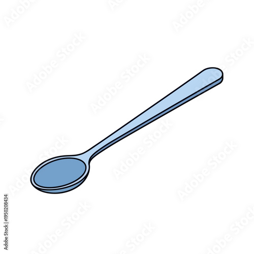 Silver Spoon Kitchen Utensil.