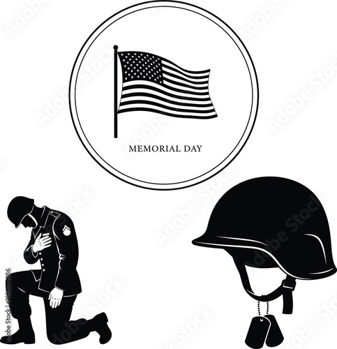 Memorial day tribute to fallen heroes and veterans