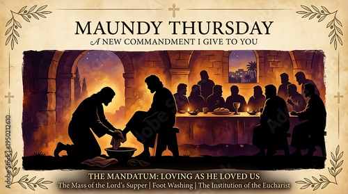 Maundy thursday a christian holiday