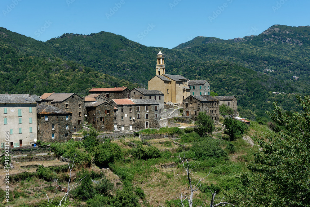 Fototapeta premium Frankreich - Korsika - Pietrcaggio
