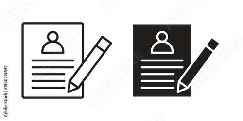 Registration icon symbol vector elements for infographic web. EPS10