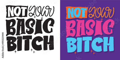 Trendy hand drawn doodle lettering quote. Lettering for t-shirt design, mug print, bag print, clothes fashion. 100% hand drawn vector image. Lettering sticker.
