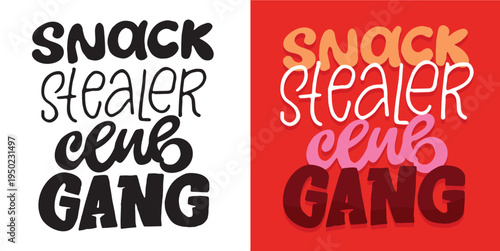 Trendy hand drawn doodle lettering quote. Lettering for t-shirt design, mug print, bag print, clothes fashion. 100% hand drawn vector image. Lettering sticker.
