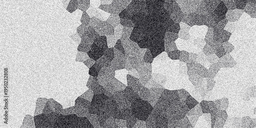 Geometric abstract grayscale mosaic pattern with a granular texture creating a fragmented and textured surface for backgrounds 195 characters Keywords: abstract, background, texture, grayscale