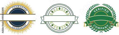 Verified Company Badge Designs for Trust and Branding