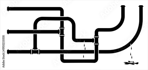 Broken Pipe Icon Y_2510001
