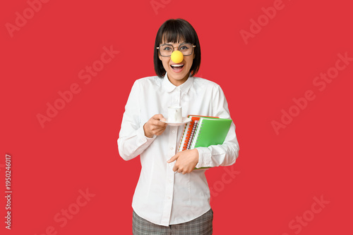 Young smiling businesswoman...