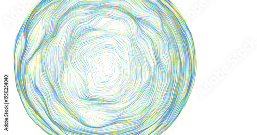 Abstract circular design of...