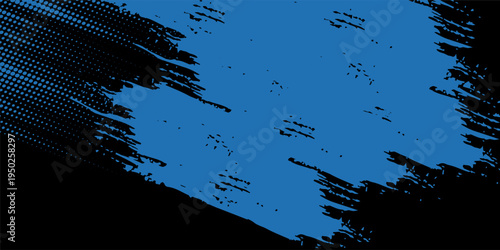 light blue black brush wrap car sticker pattern abstract banner sporty lines. vector modern