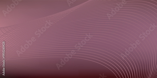 Abstract Wavy Lines Background with Subtle Gradient Effect.