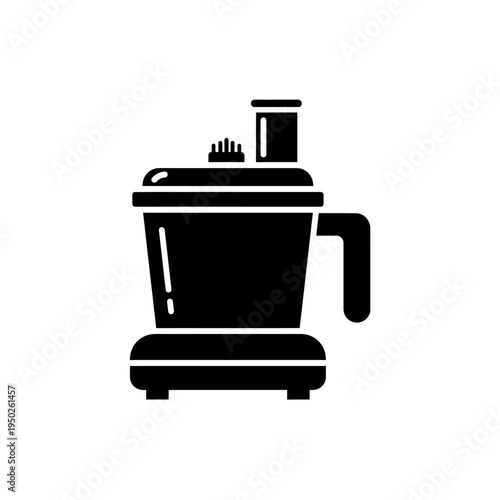 Food processor kitchen appliance, chopping food, mixing ingredients, home gadget