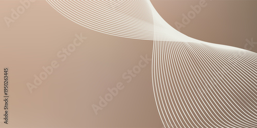 Abstract flowing lines forming a dynamic wave pattern on a muted background.