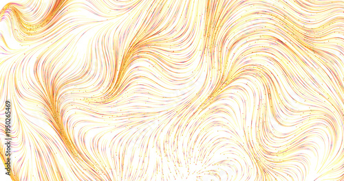 Abstract art with swirly li...