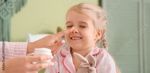 Cute little happy girl and ...