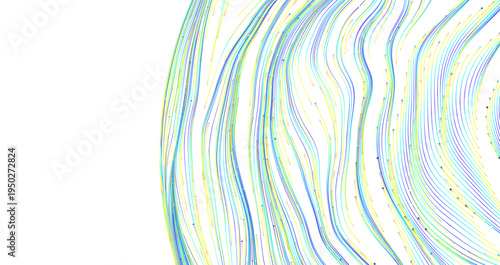 Abstract design of colorful...