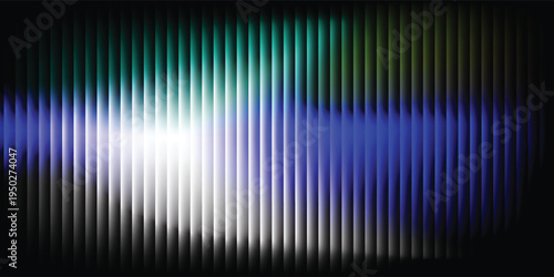 Abstract Blurred Glass Gradient Elements. Pink Purple Blue Vertical Ribbed glass texture. Abstract blob.