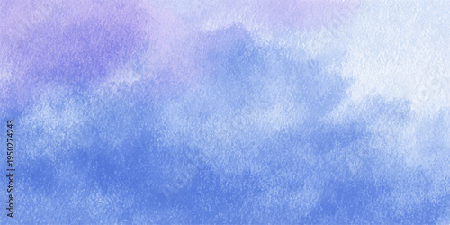 A vintage blue watercolor background featuring a cold winter texture with abstract ice patterns and light frost to create a grunge paper wallpaper backdrop for nature designs