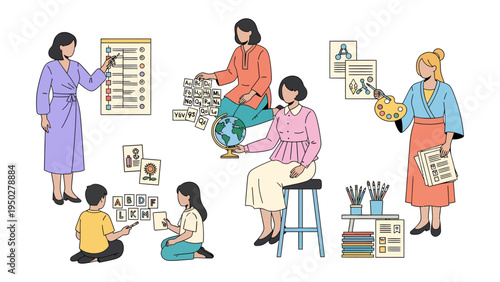 Teachers's Passion: Teachers engage and inspire young minds with education tools to help them prepare the future.