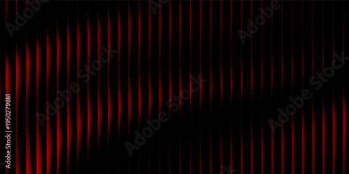 Dynamic futuristic striped vertical lines and distorted striking red blue diagonal gradients.