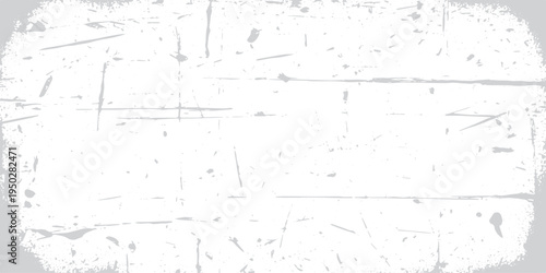 Distressed oval grunge texture with gray scratches and speckles - vintage background with white background with abstract background with scratch texture with aged texture