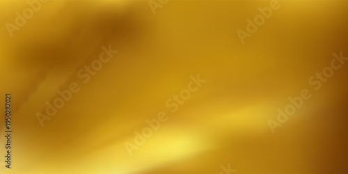 Luxury gold abstract background with soft glowing light and shimmering silk texture. Premium golden blurred gradient design for Christmas, wedding, and awards ceremony. vector illustration