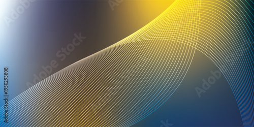 Abstract flowing lines forming a dynamic wave pattern.