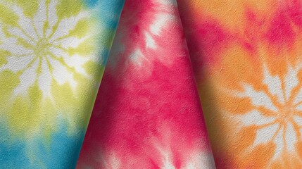 Bright tie dye patterns. Hand drawn boho designs. Japanese ink textures. Modern wallpaper for fabric and clothes.