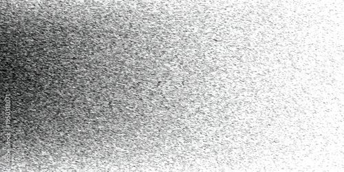 Gradient halftone. Glitch background. Corrupted code. Computer Virus. Camouflage. Background of black hatches. Vector illustration.