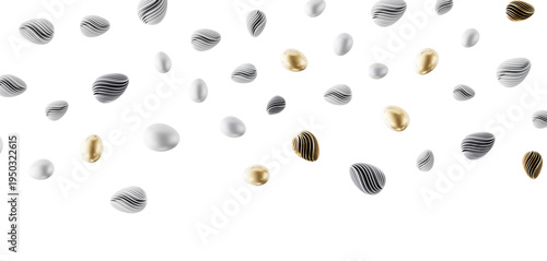 Stylish 3D illustration fea...