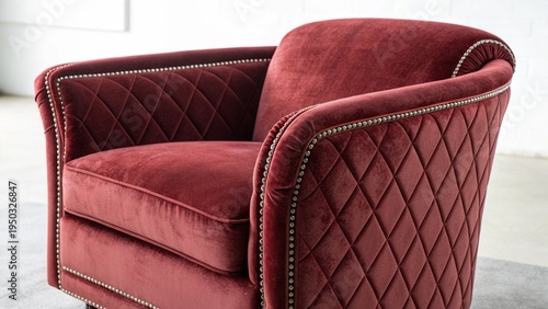 Luxury Velvet Armchair