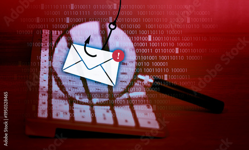 cyber crime phishing mail , security awareness to protect important data hacking