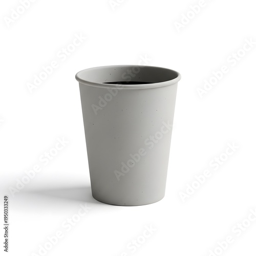 Wallpaper Mural White cup sitting on top of white table next to black cup. Torontodigital.ca