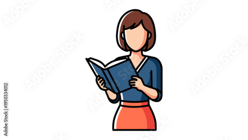 Reading with Focus: A person is immersed in a book, demonstrating a commitment to knowledge and education.