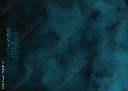 Abstract pixelated blue background with vertical text