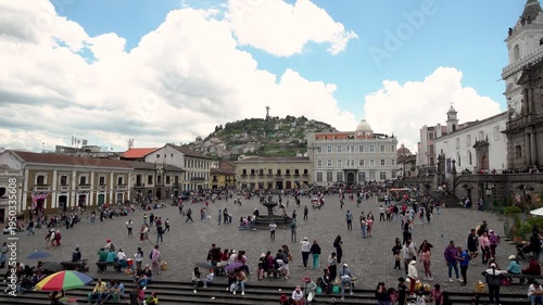 Cinematic Lifestyle of Quito’s Historic Center Streets – Daily Life in Centro Histórico, Ecuador, Latin America Urban Culture