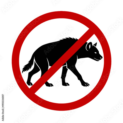 Sustainable Hyena Mitigation and Waste Safety Icon
