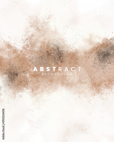 Abstract art with textured background and faded typography