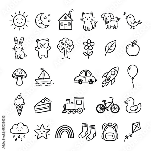 A detailed illustration of a wooden table with an open cardboard box filled with clothes, a stack of books, packing tape, and a plant on a shelf.