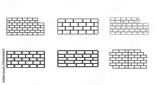 Brick Wall Patterns Collection: Various Styles and Textures