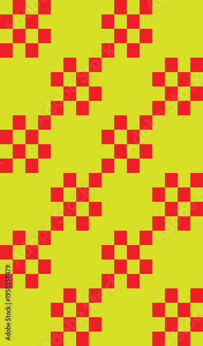 Design wall art square tile abstract unique decoration unique