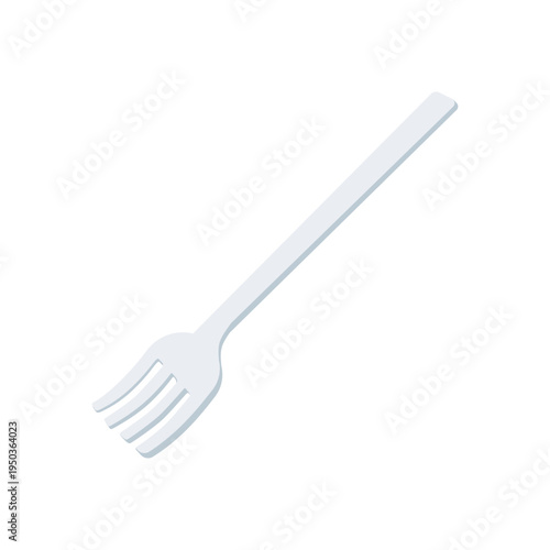 Kitchen Cookware Utensil – Fork Kitchen Fork Tableware Object Illustration