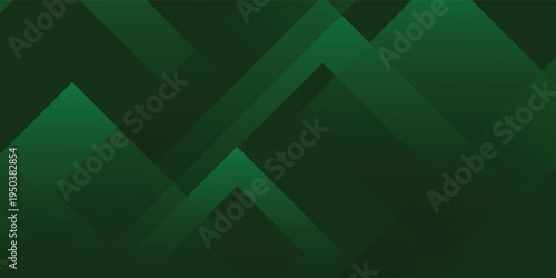Abstract background with deep green and forest green geometric diagonal lines.