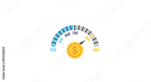 Fuel Gauge Showing Half Full Tank.
