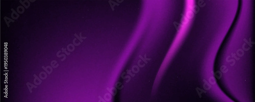 Purple silk satin fabric texture background | Abstract smooth flowing wave design backdrop